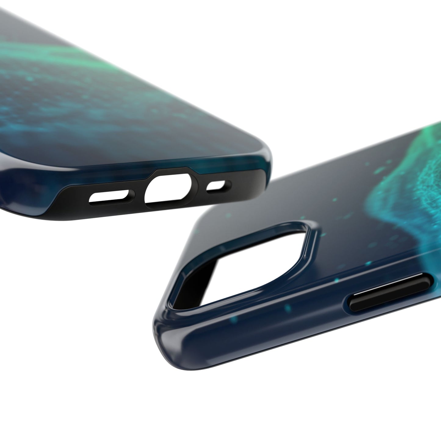 Coque de téléphone – Motif vague numérique