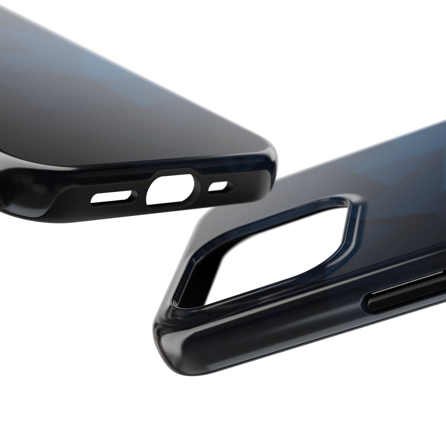 GeoNight Coque élégante bleu nuit