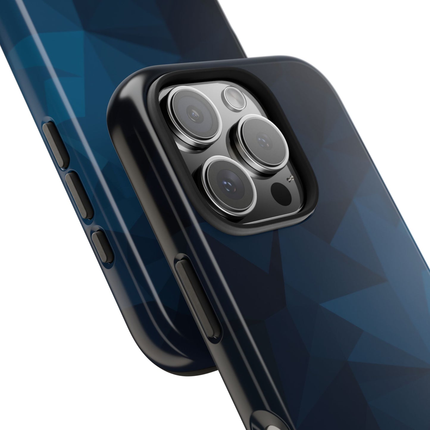GeoNight Coque élégante bleu nuit