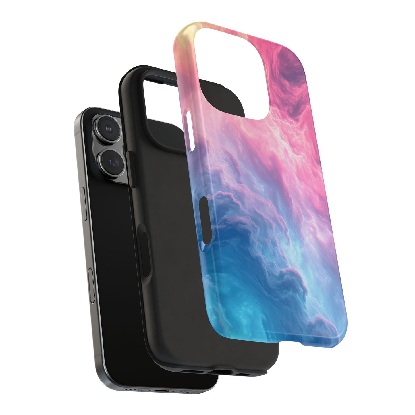Étuis de téléphone nuage colorés