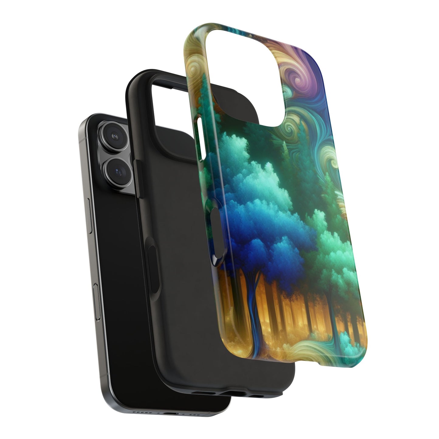 Mystic Forest – Coque téléphone fantaisiste et colorée