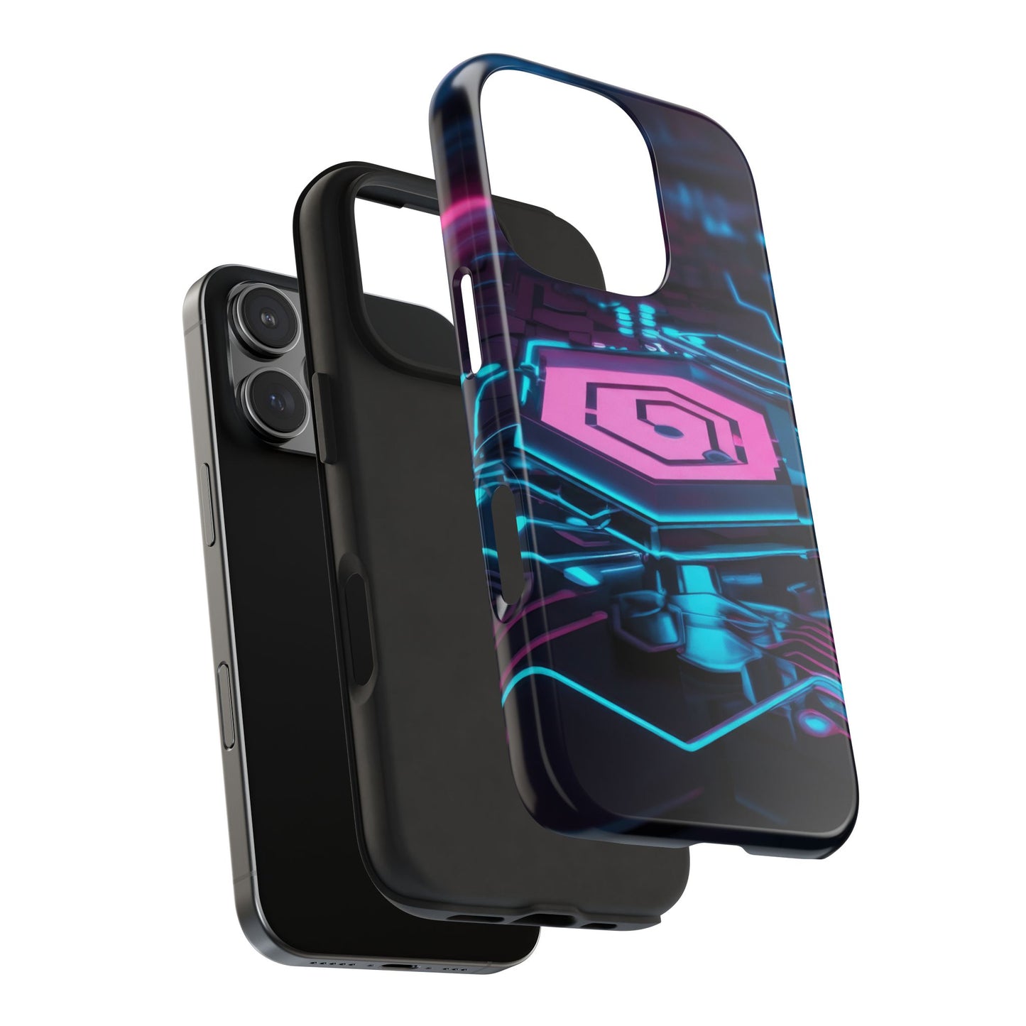 Coque Antichoc avec Motif de Processeur