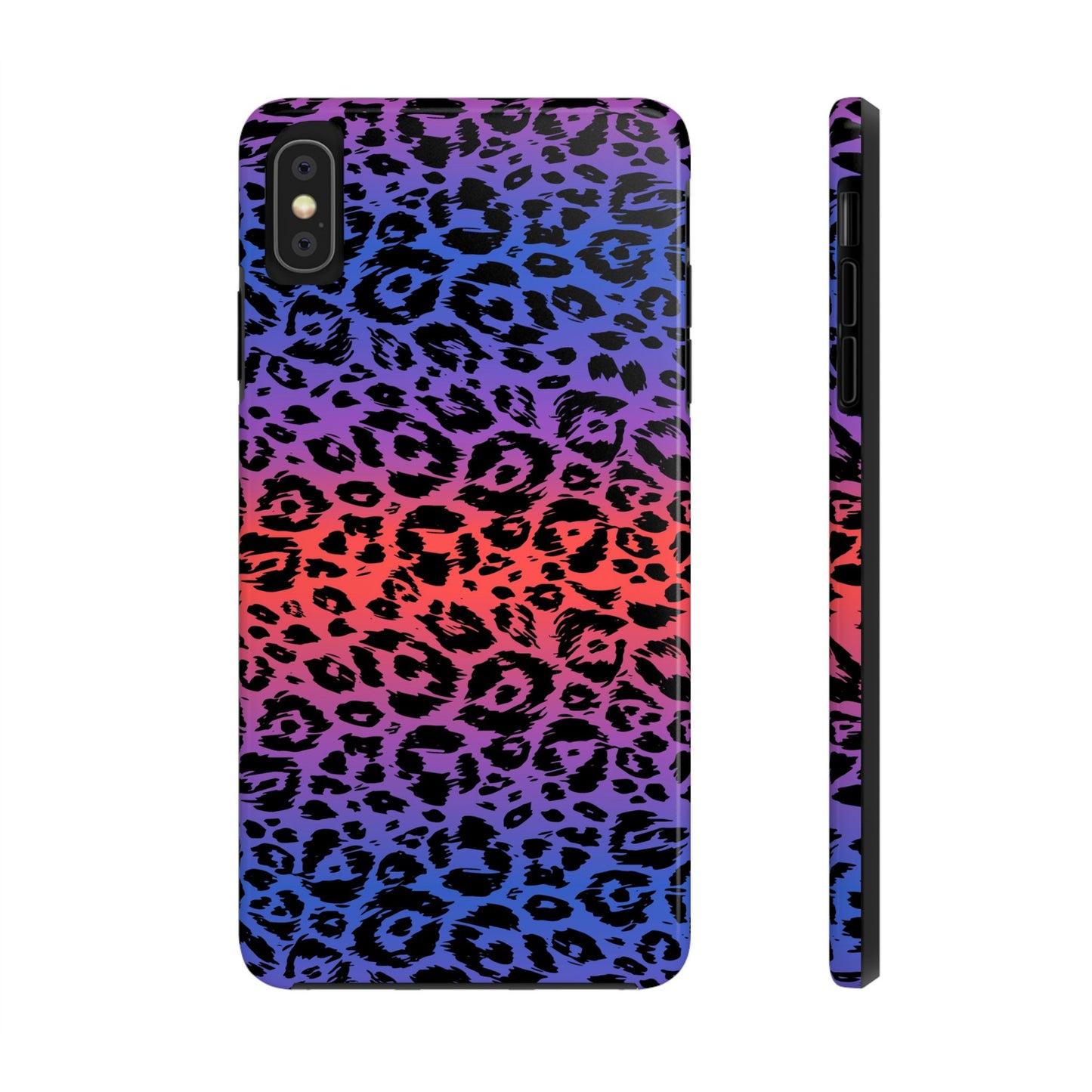 Leopard print phone case