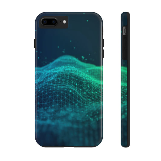 Coque de téléphone – Motif vague numérique