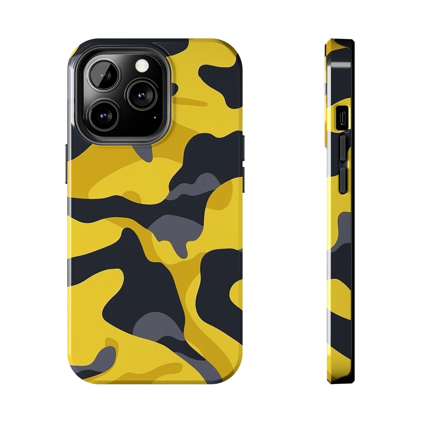 Coques de téléphone – Motif jaune et noir