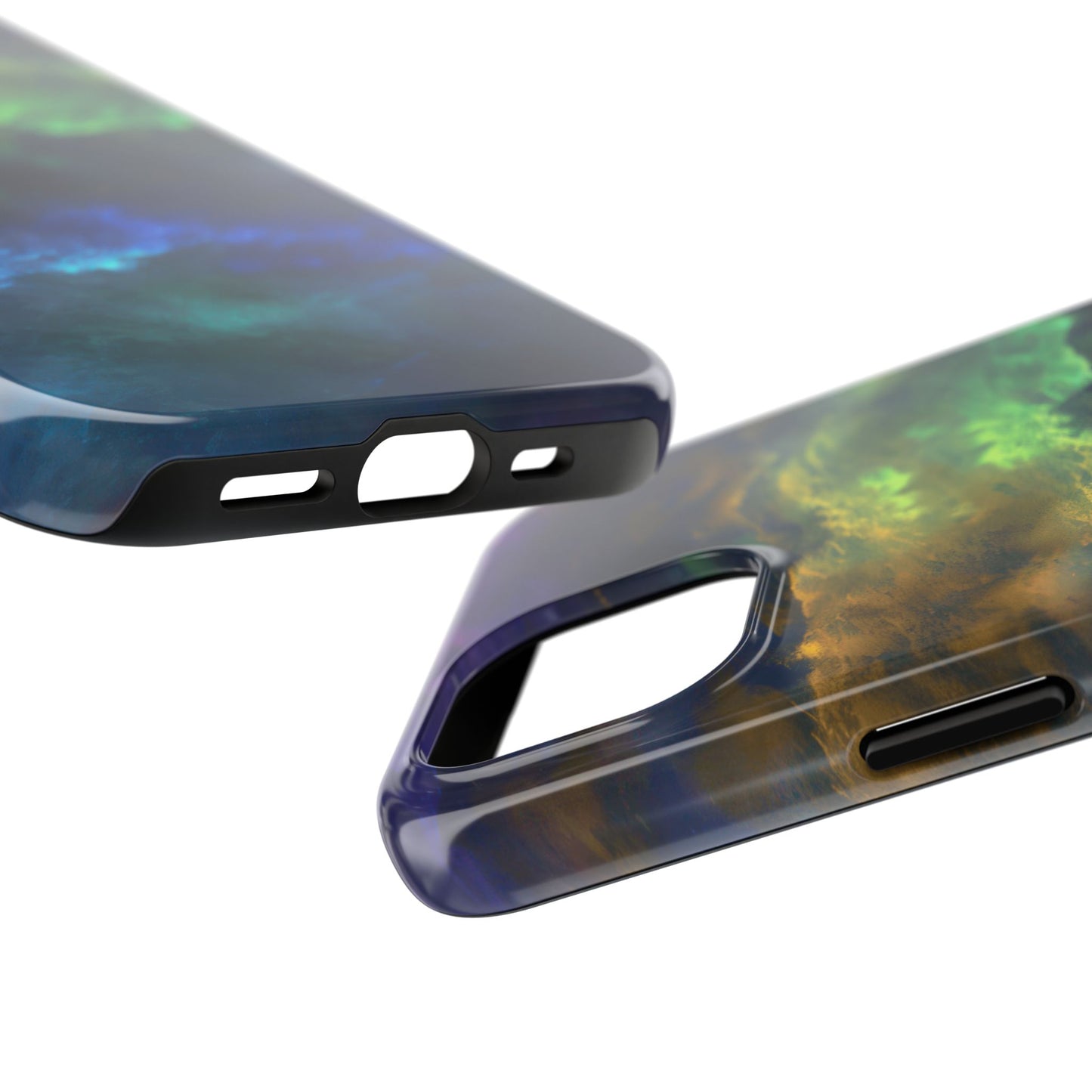 Coque de téléphone - Motif nuages colorés