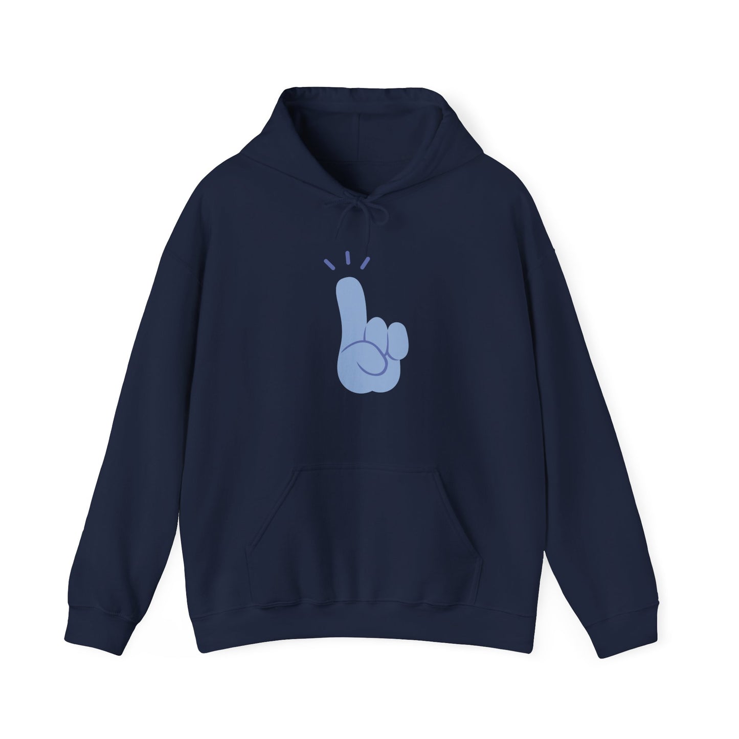 Unisex Sweat-shirt à capuche, signe de parole