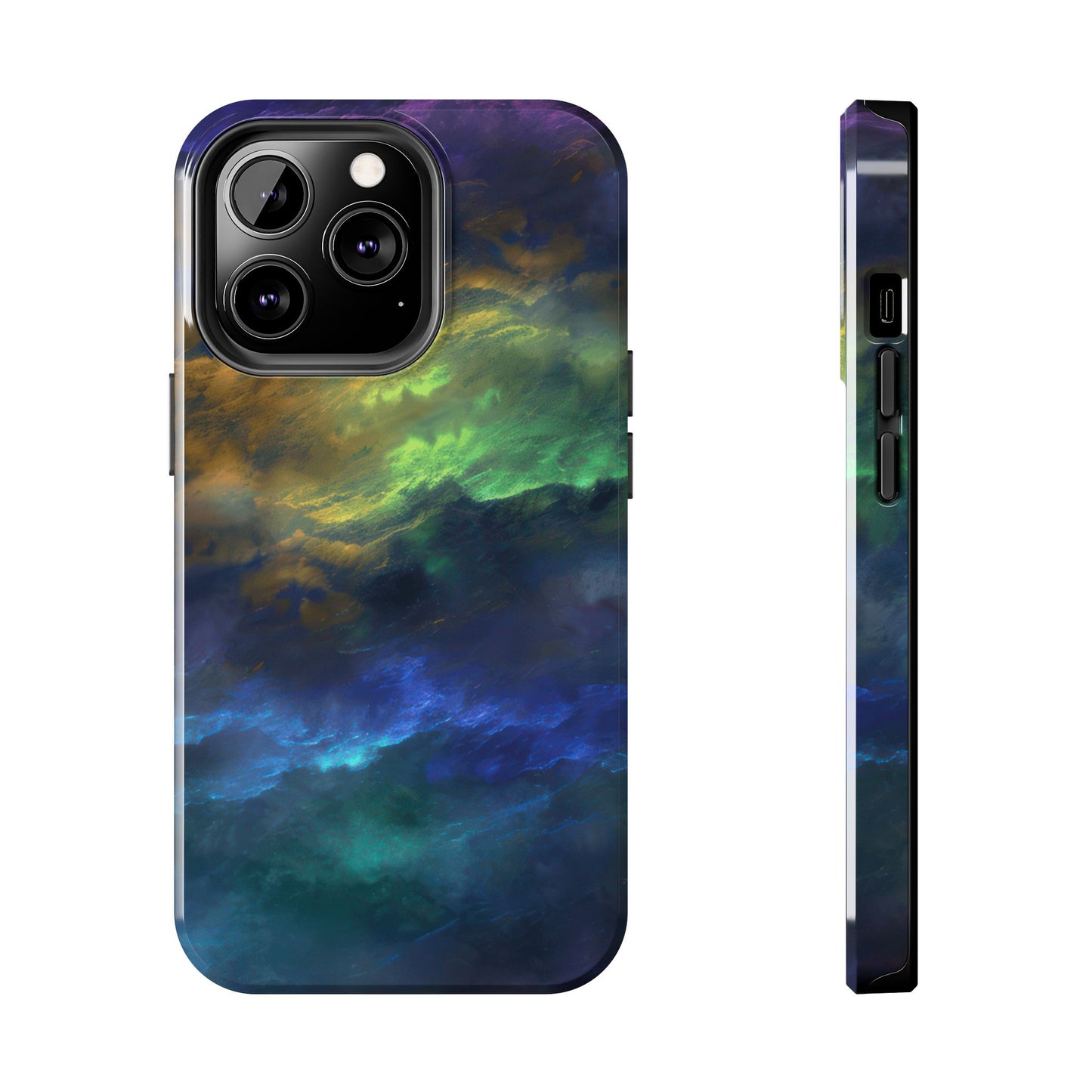 Phone Case - Colorful Clouds Design