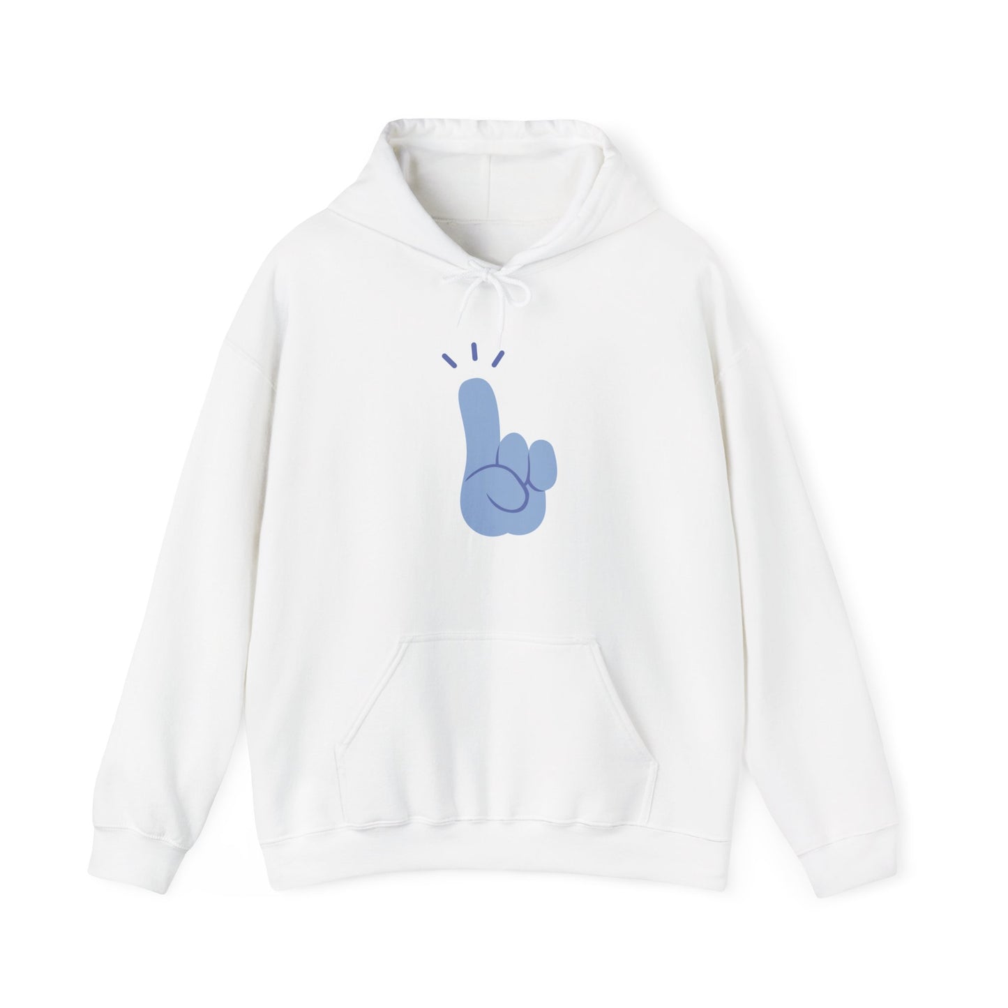 Unisex Sweat-shirt à capuche, signe de parole