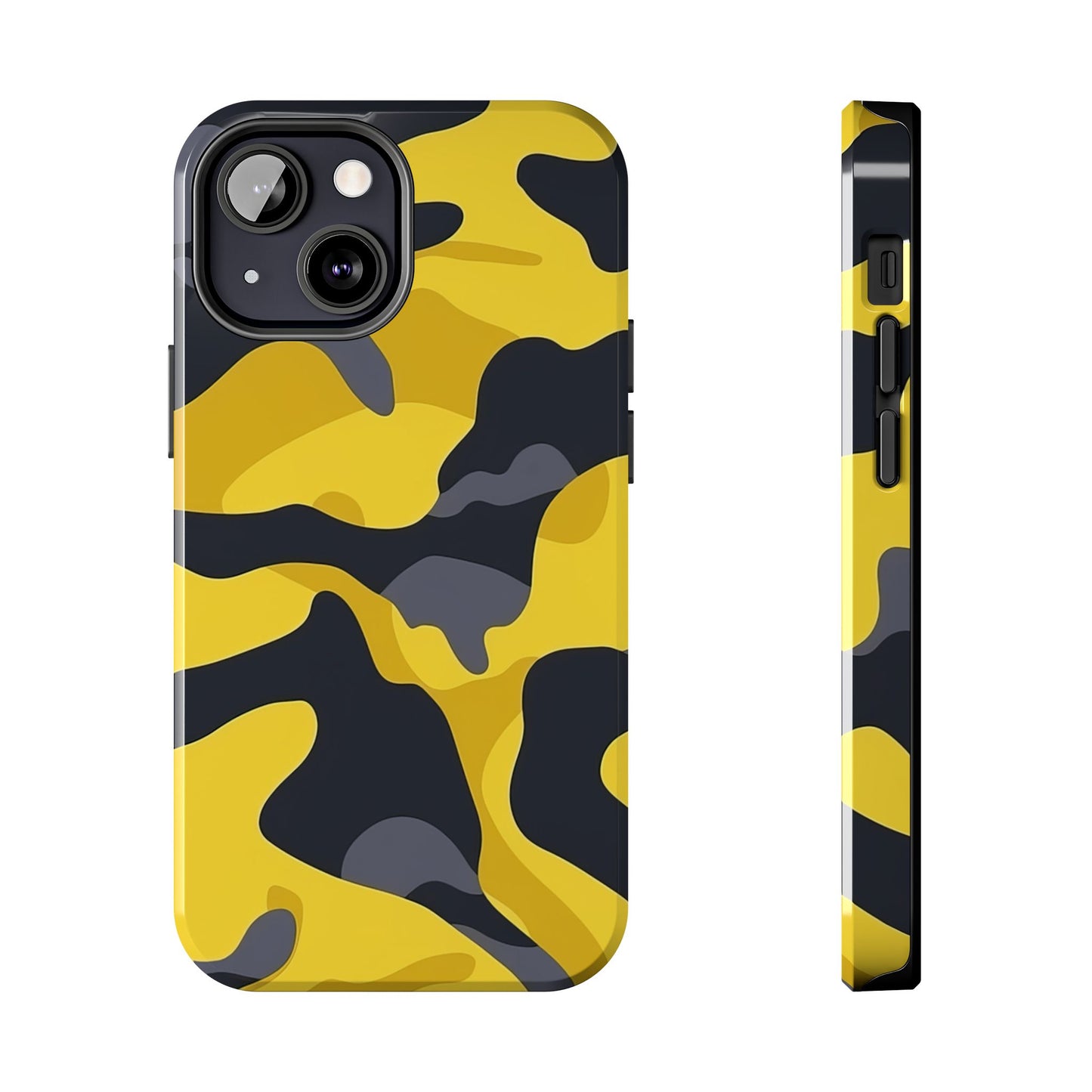 Coques de téléphone – Motif jaune et noir