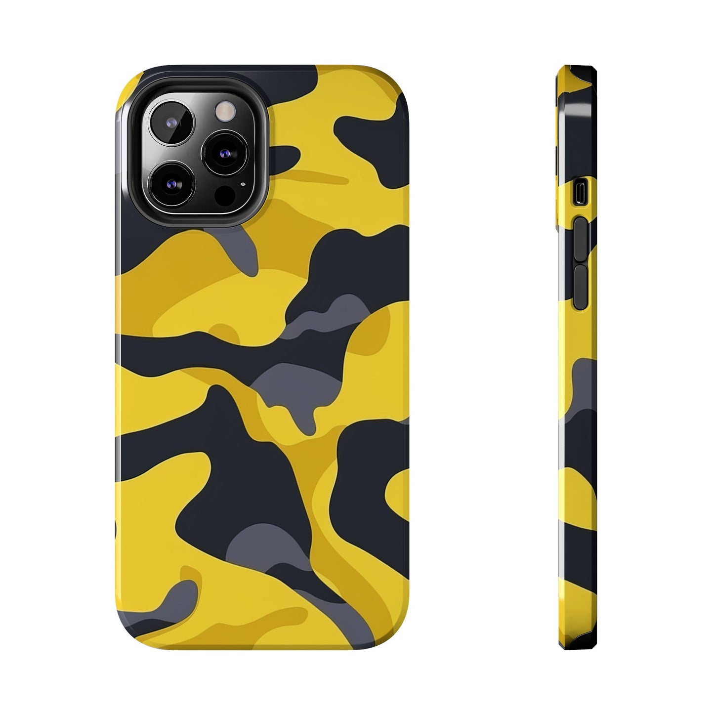 Coques de téléphone – Motif jaune et noir