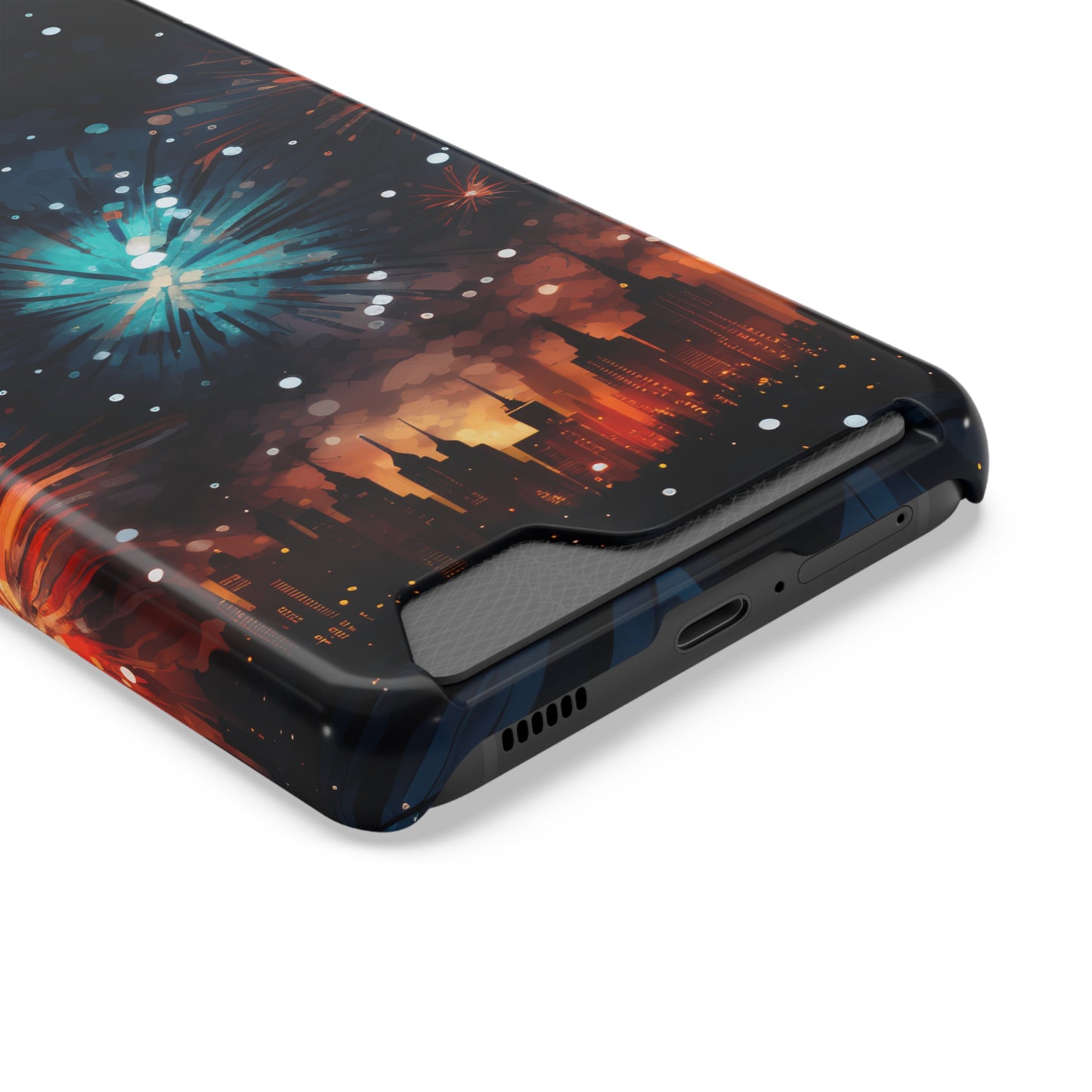 Coque de téléphone- Feux d'artifice city