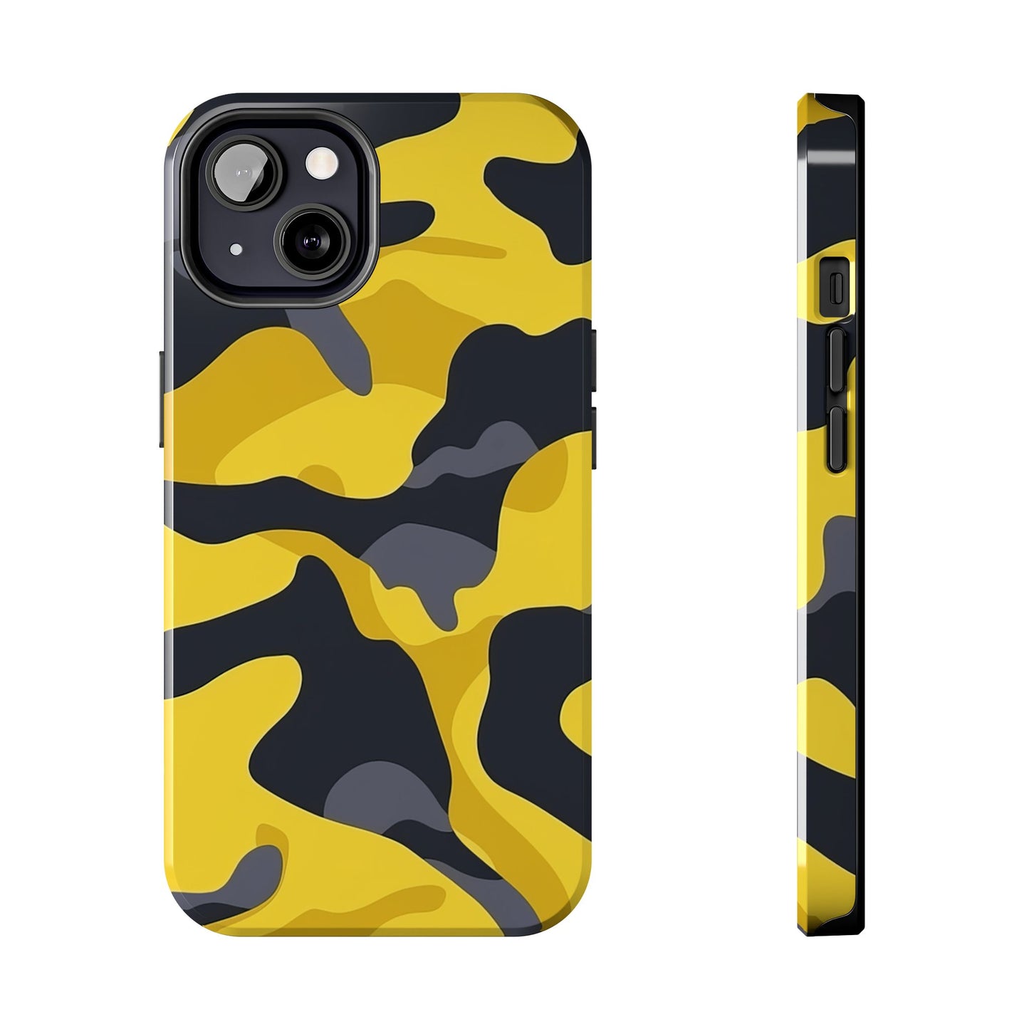 Coques de téléphone – Motif jaune et noir