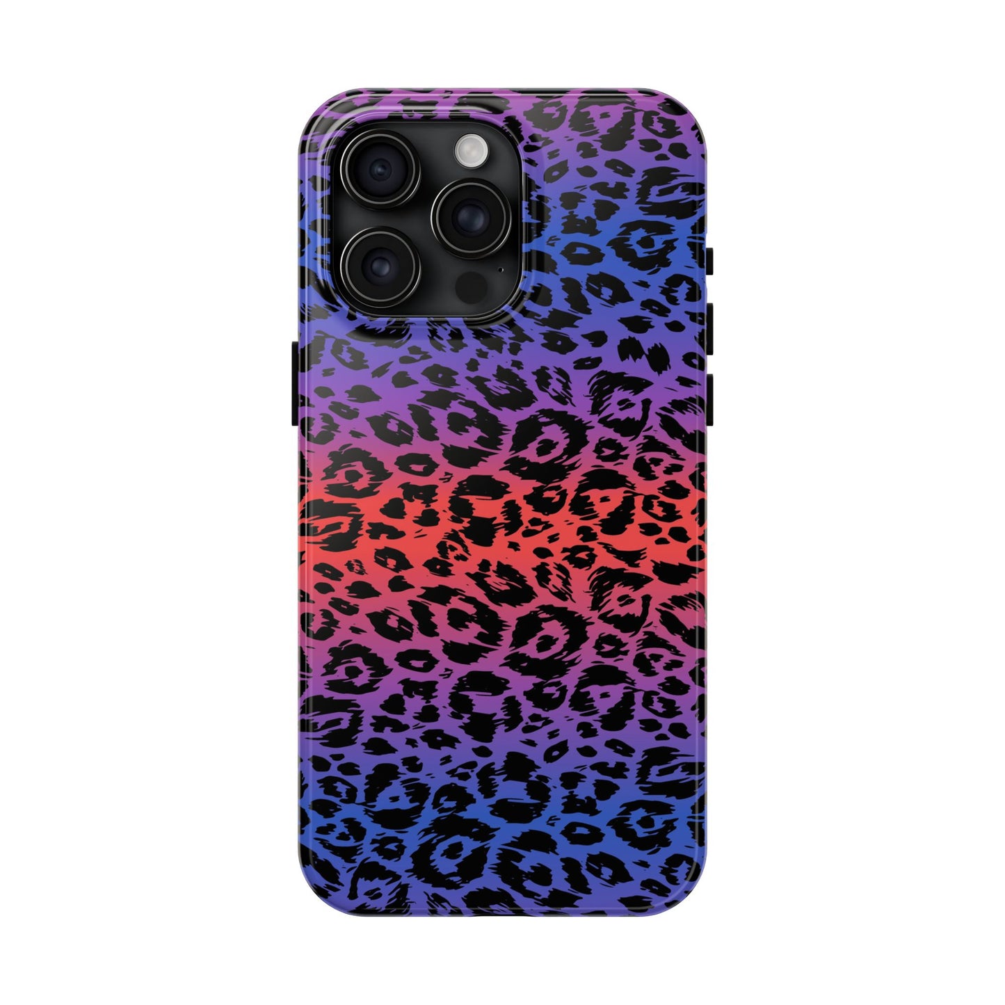 Leopard print phone case