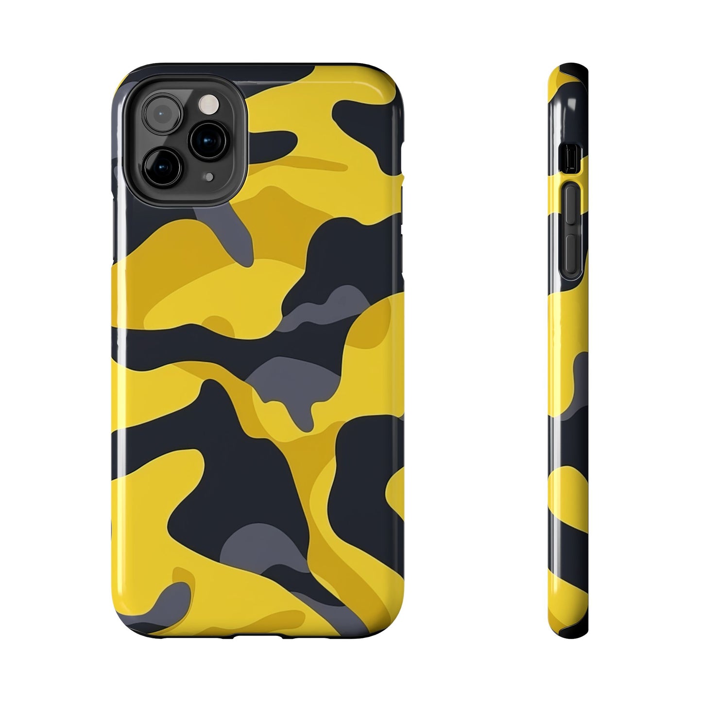 Coques de téléphone – Motif jaune et noir