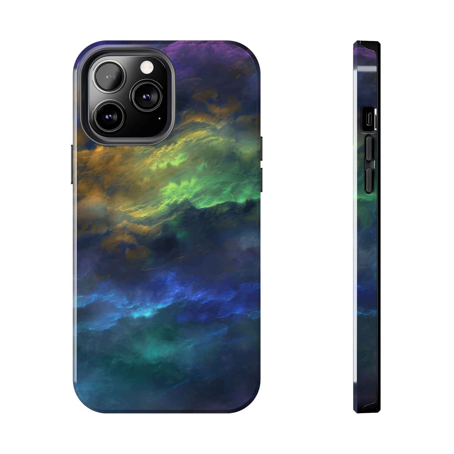 Phone Case - Colorful Clouds Design