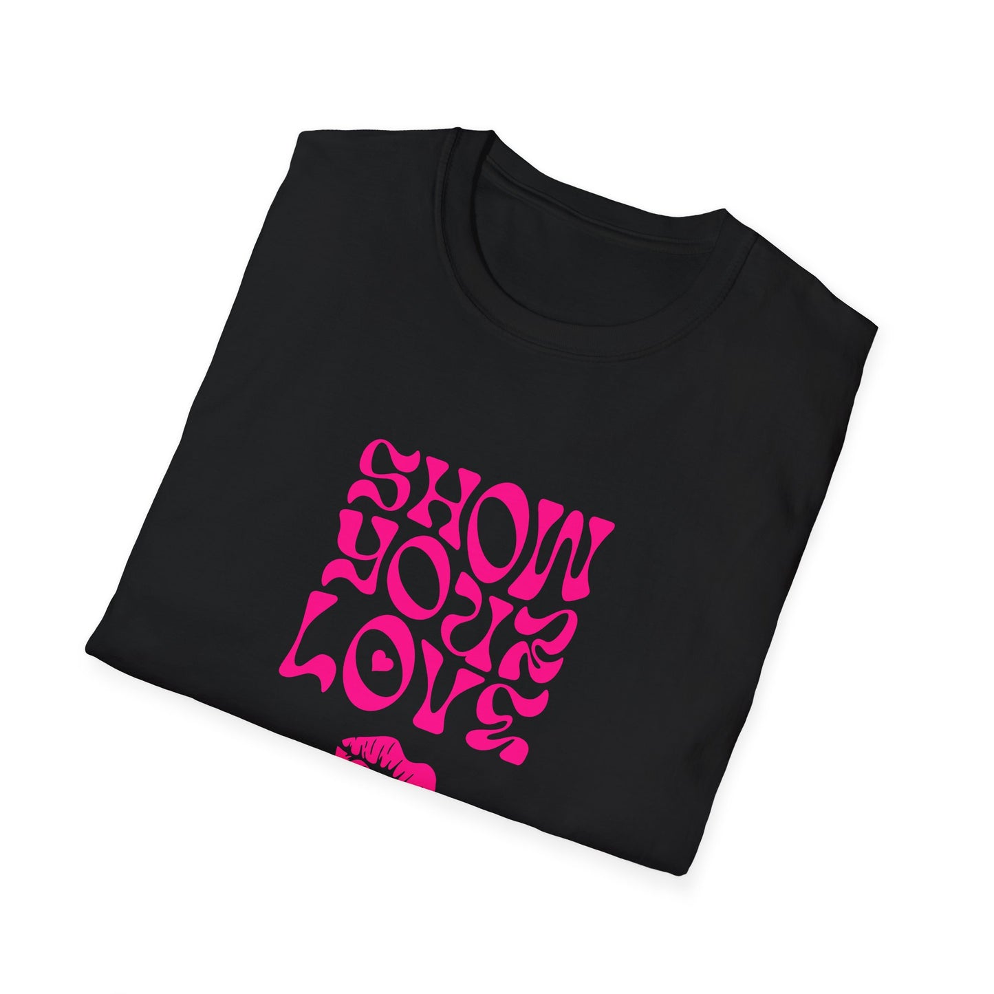 T-shirt doux - Montrez votre amour