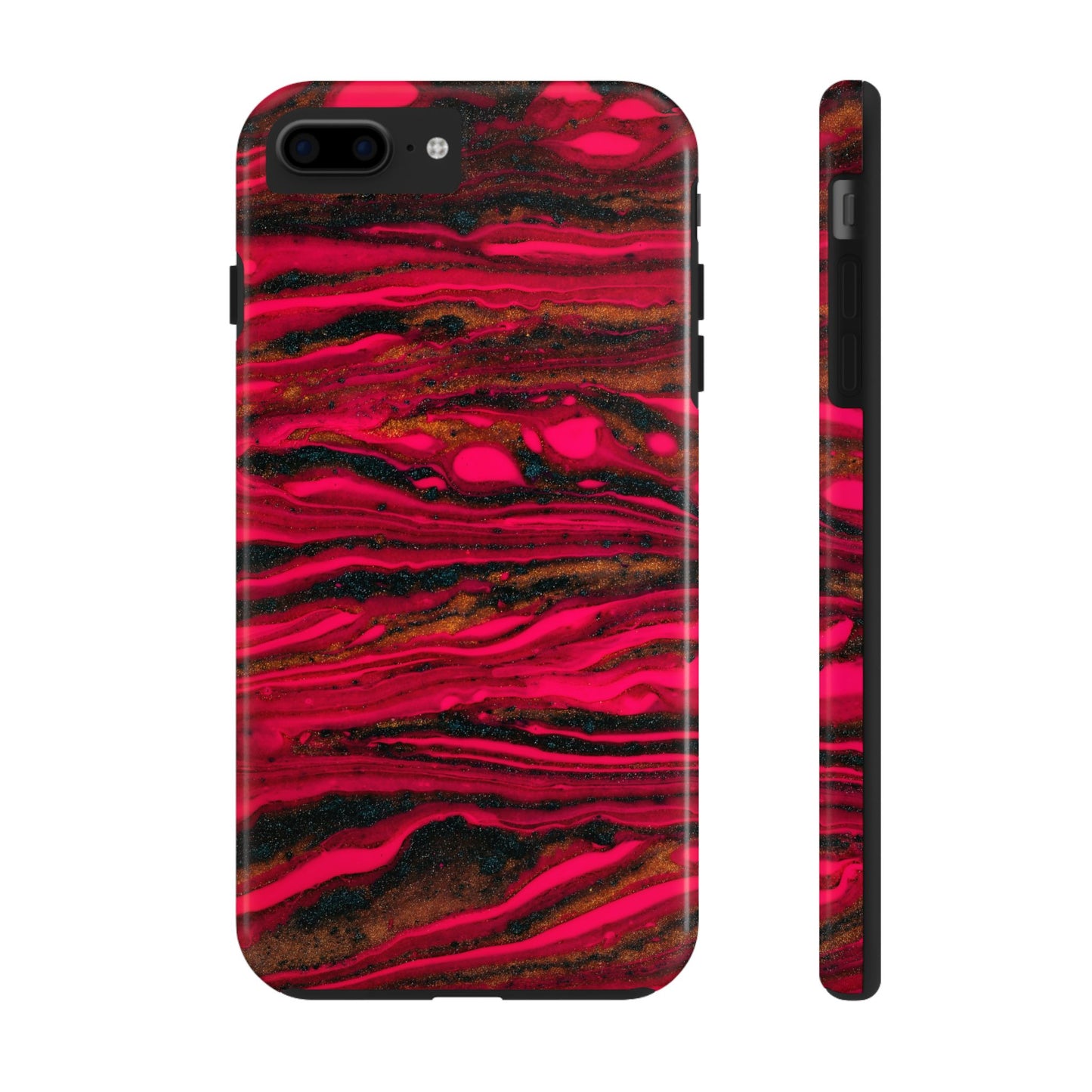 Étui de téléphone élégant en marbre