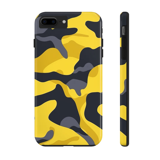 Coques de téléphone – Motif jaune et noir