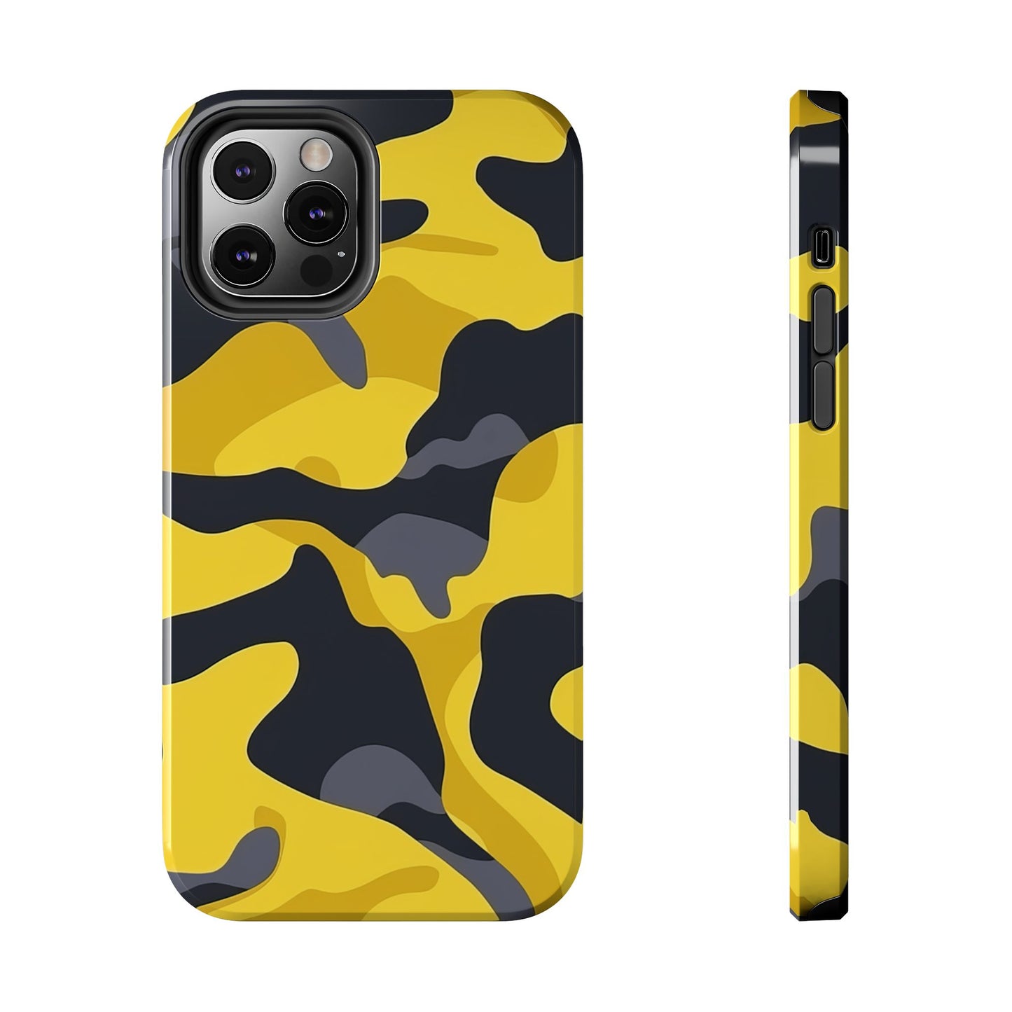 Phone Cases – Yellow and Black Pattern