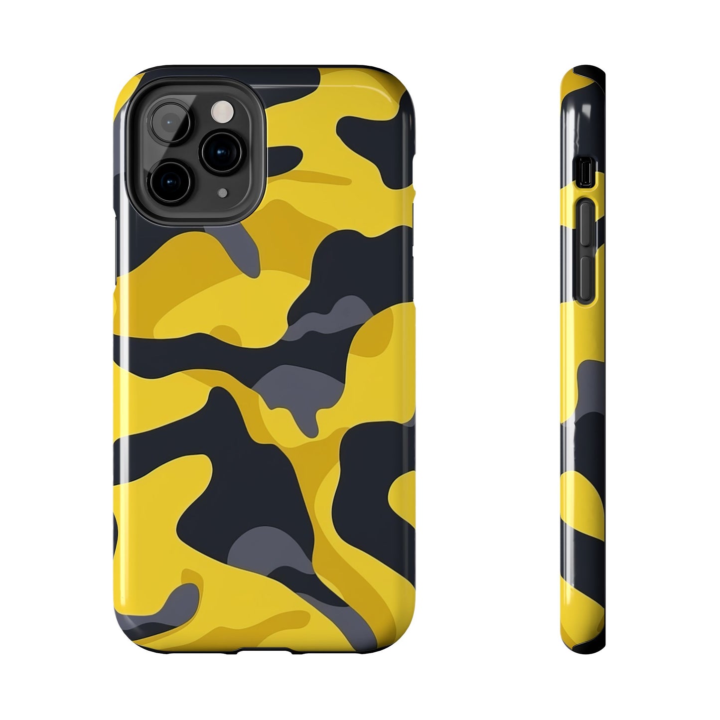 Coques de téléphone – Motif jaune et noir