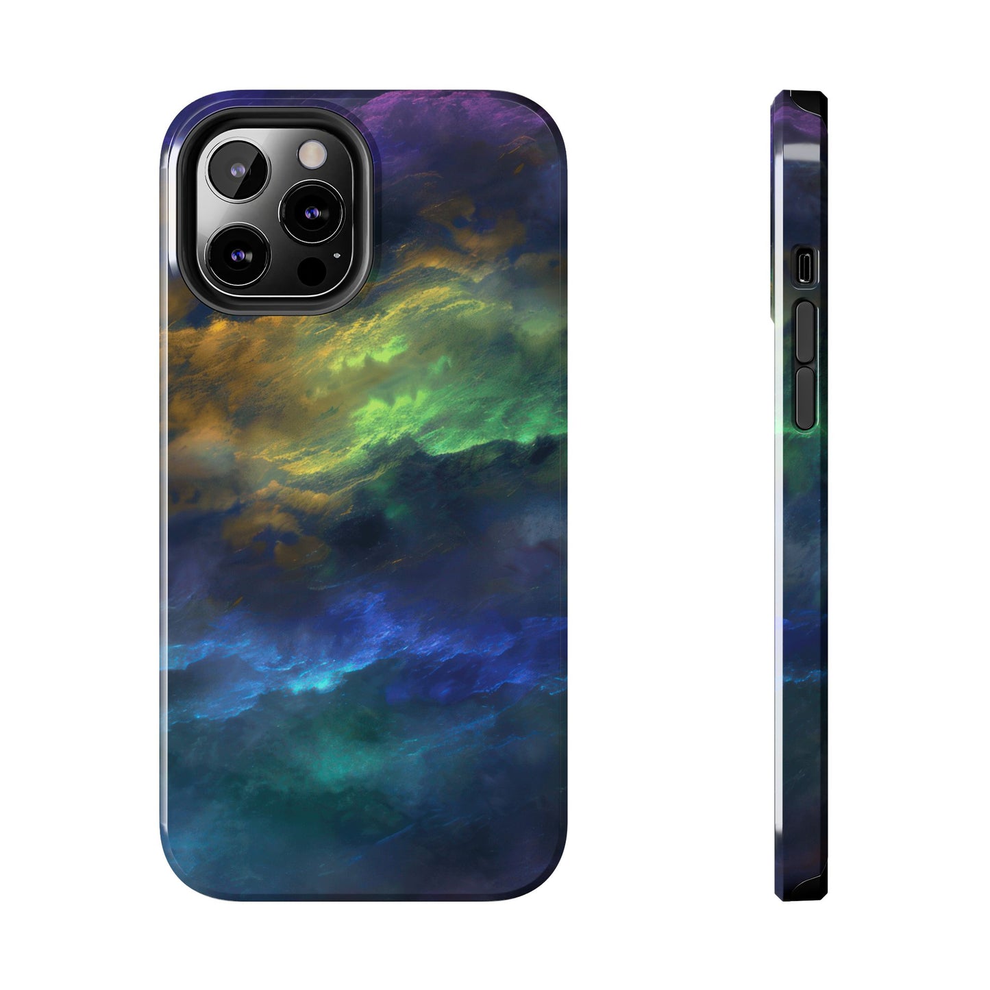 Phone Case - Colorful Clouds Design