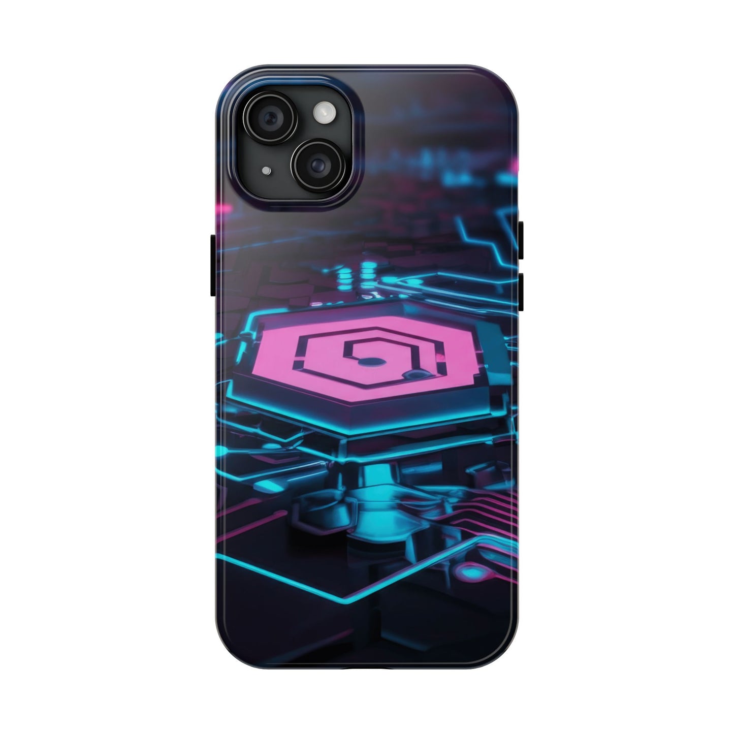 Coque Antichoc avec Motif de Processeur