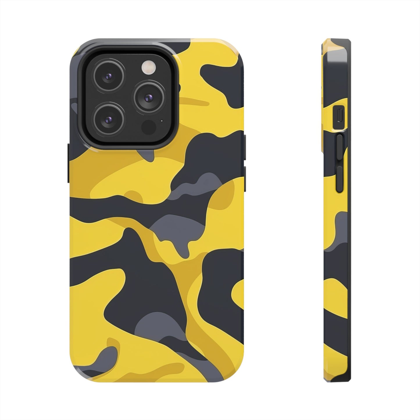 Coques de téléphone – Motif jaune et noir