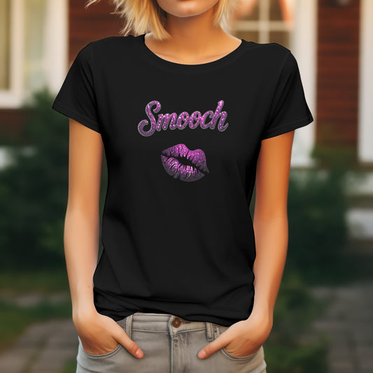 T-shirt Softstyle pour femme - Motif Smooch
