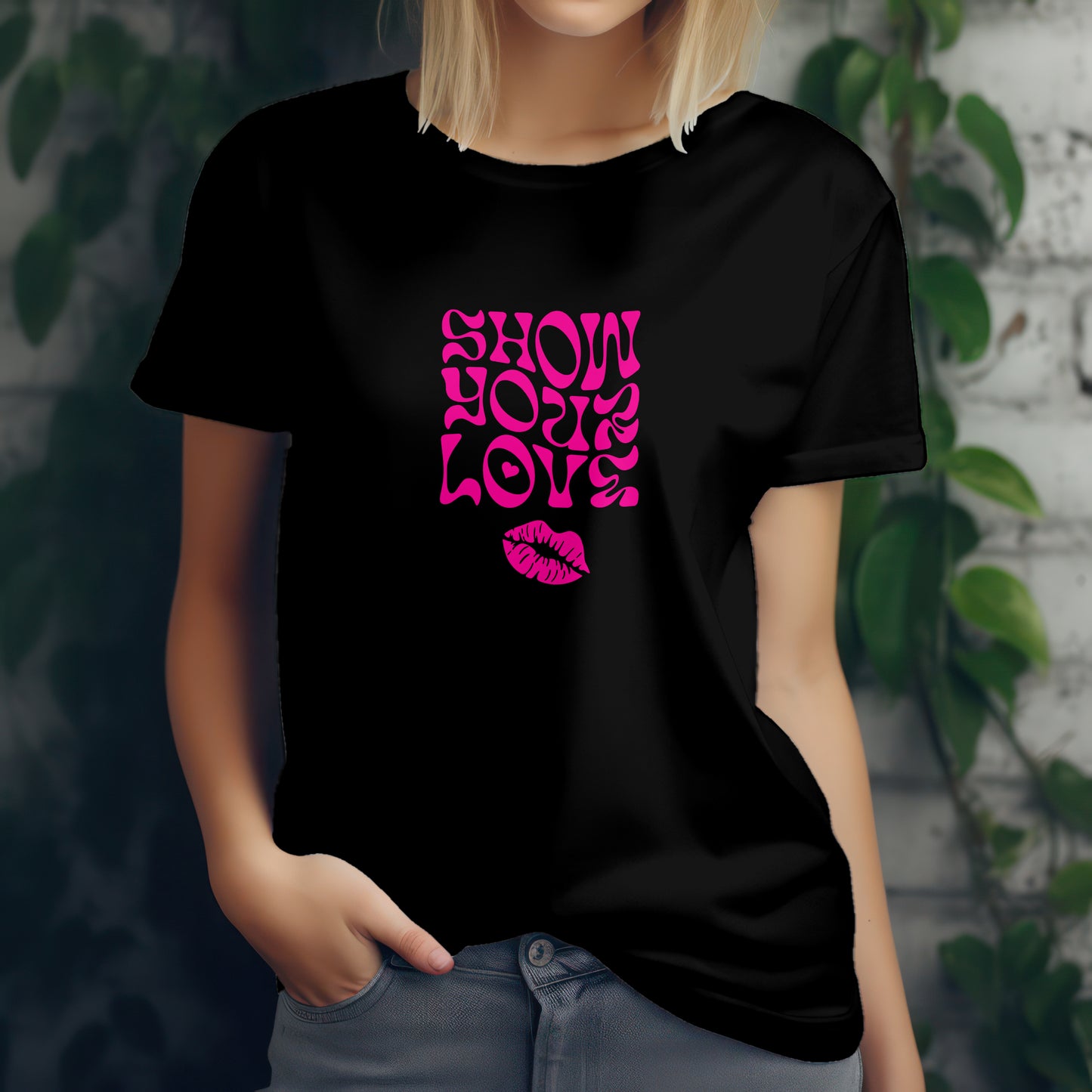 T-shirt doux - Montrez votre amour