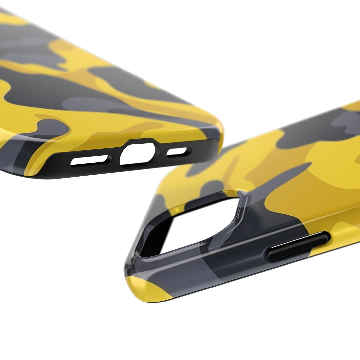 Coques de téléphone – Motif jaune et noir