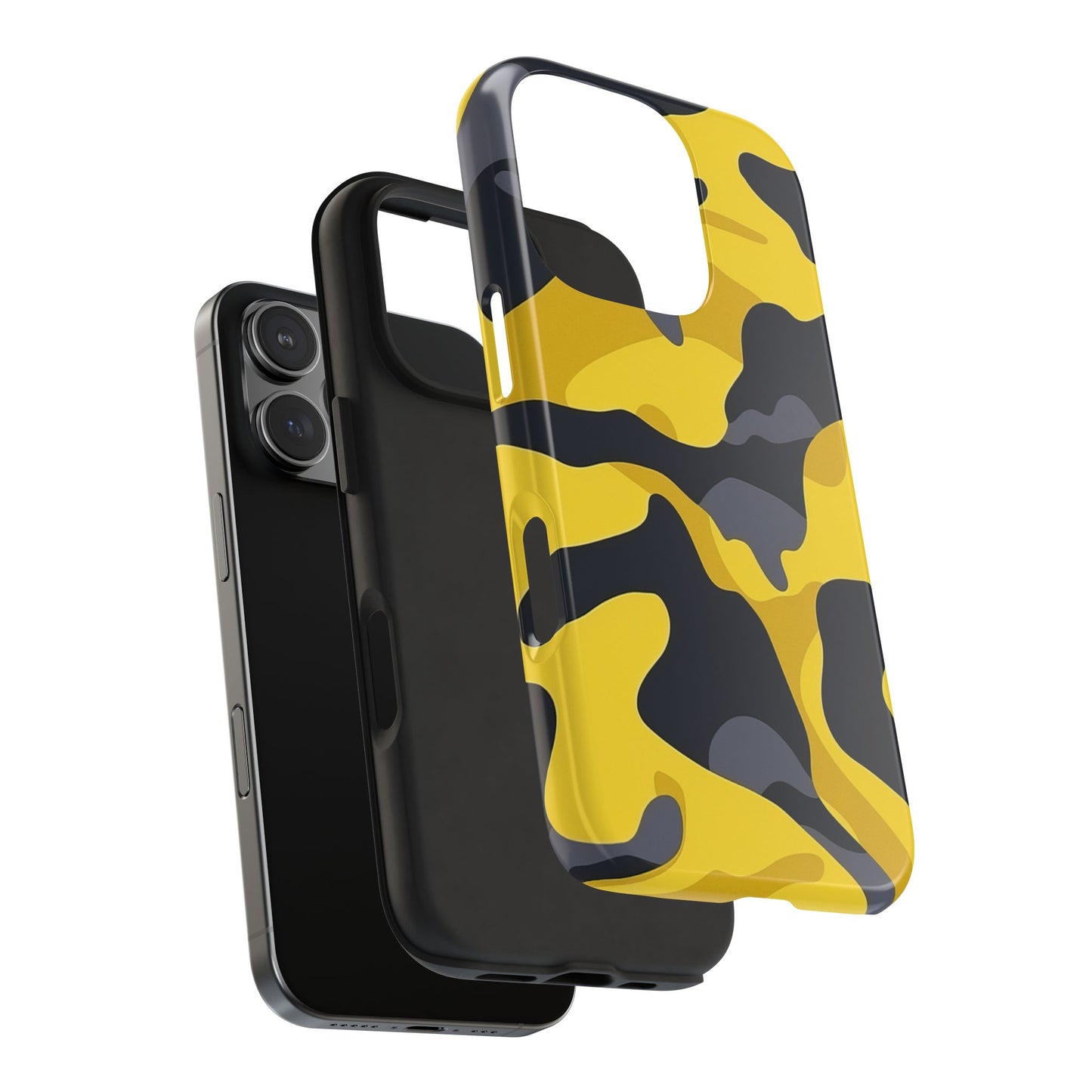 Phone Cases – Yellow and Black Pattern